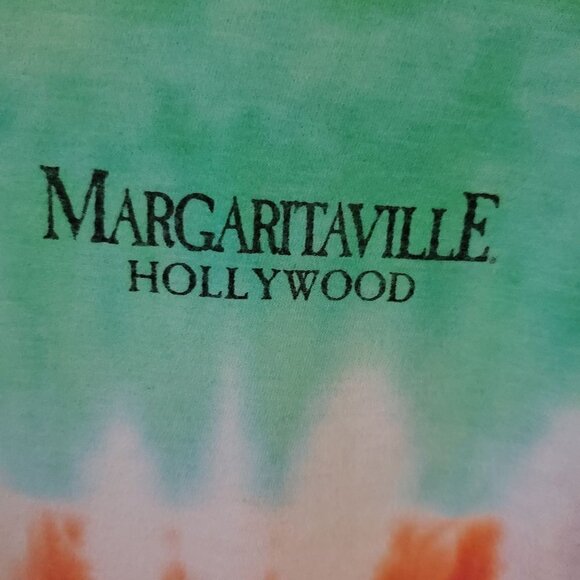 Margaritaville Hollywood Watermelon Tie Dye Long Sleeve T Shirt Size M - Picture 3 of 4